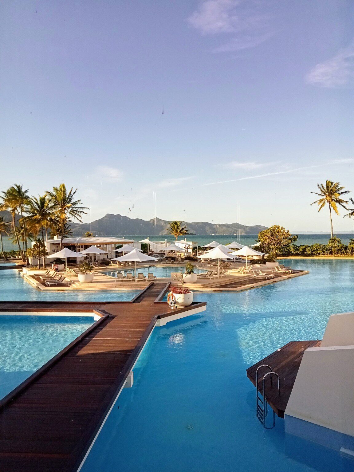 Large Whitsundays resort pool